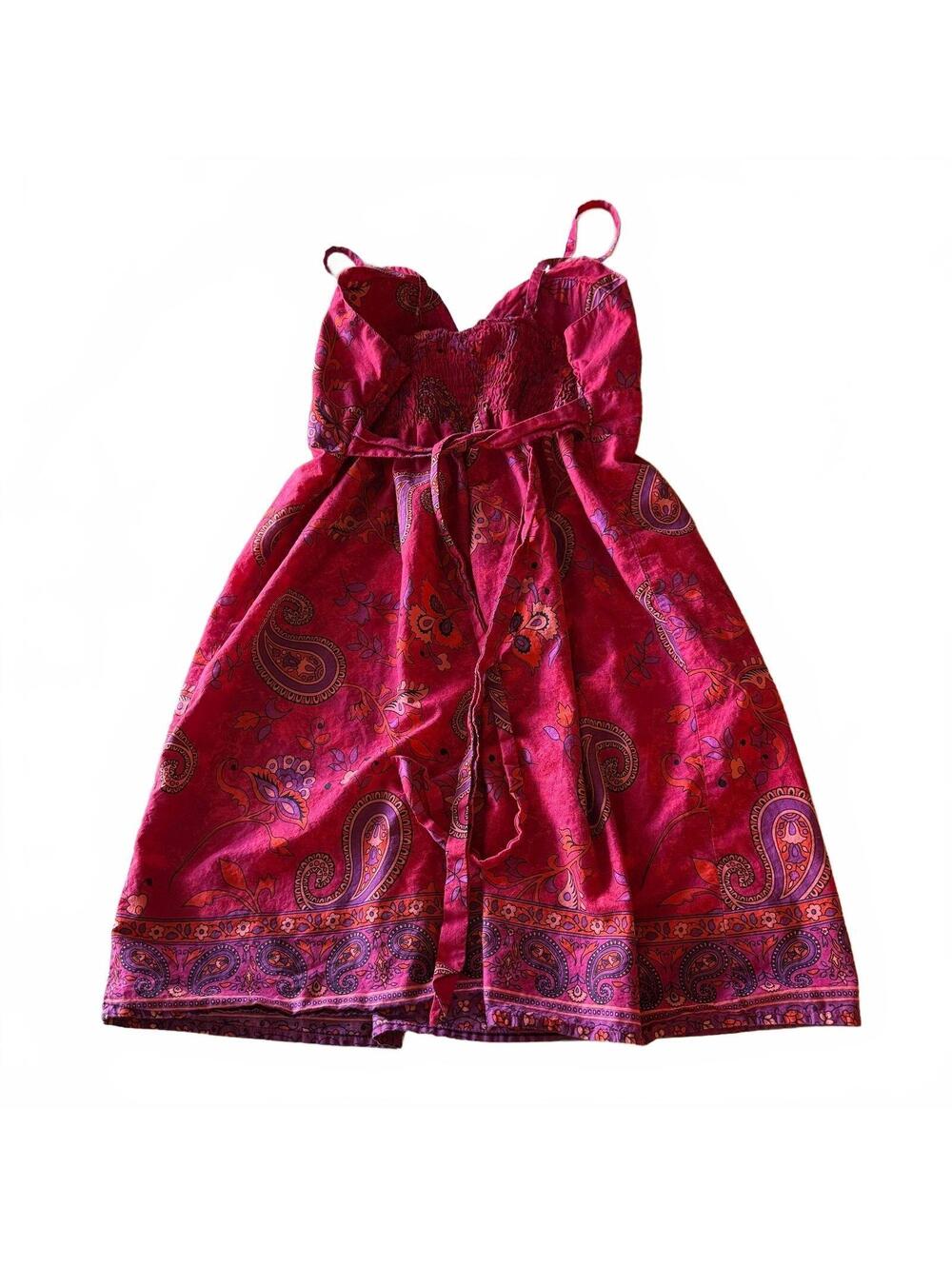 No Boundaries Y2K Early 2000s Fairycore Paisley Sundress Boho Cottagecore Sz L - Picture 4 of 4